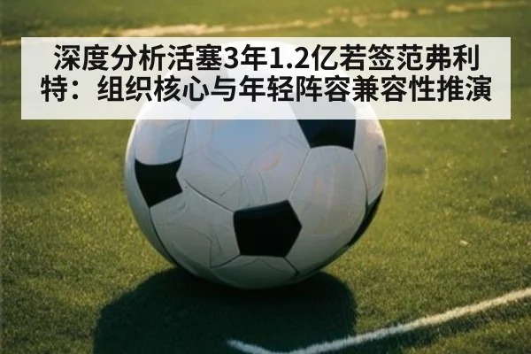 深度分析活塞3年1.2亿若签范弗利特：组织核心与年轻阵容兼容性推演